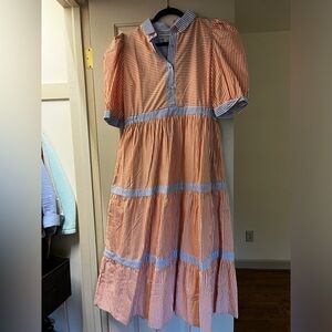 Gretchen Scott Wash & Wear June Dress - Stripe Size Medium